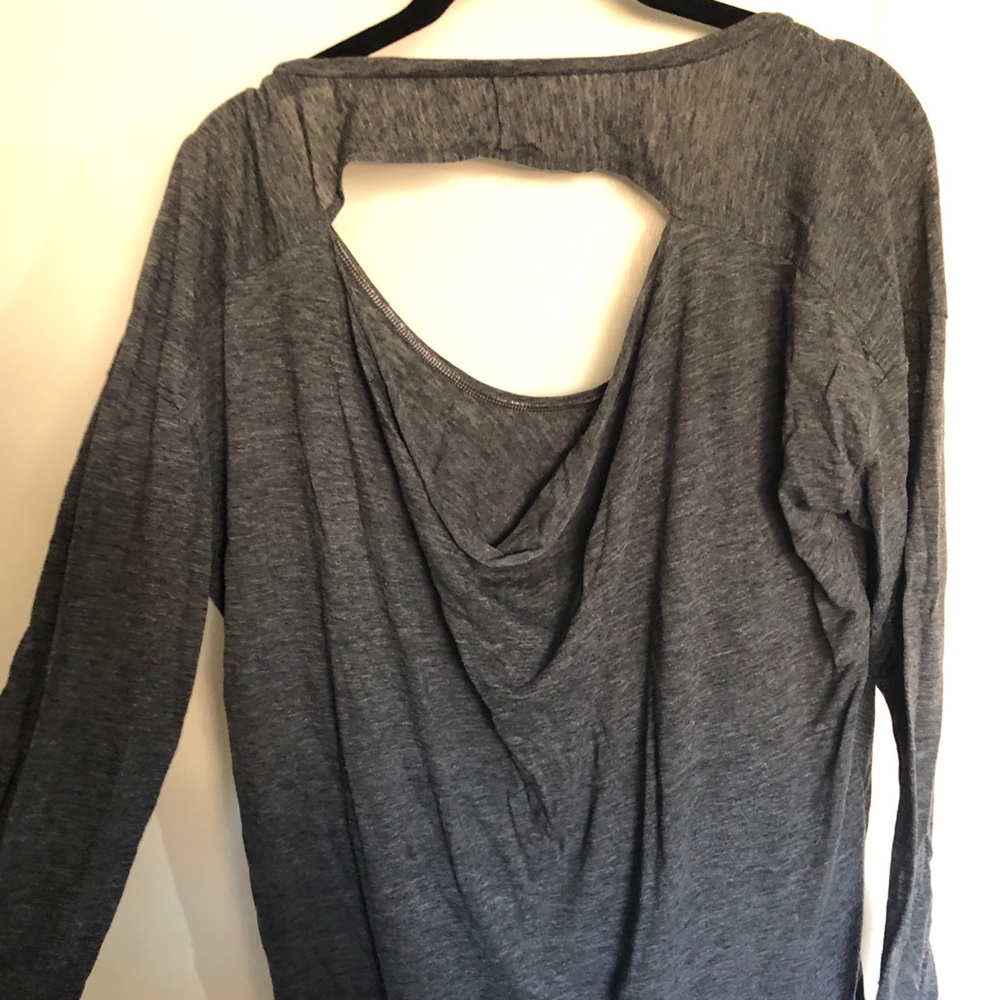 Gray long sleeve